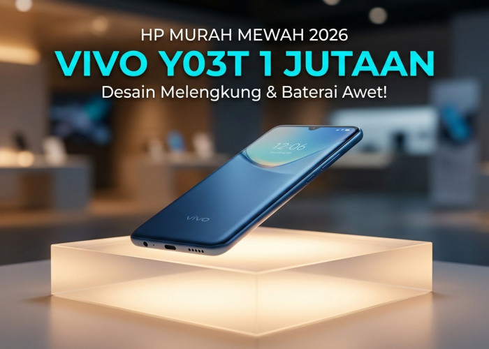 Cuma Rp1 Jutaan Saja: Intip 6 Keunggulan Vivo Y03t Bawa Layar 90 Hz dan Sertifikasi IP54