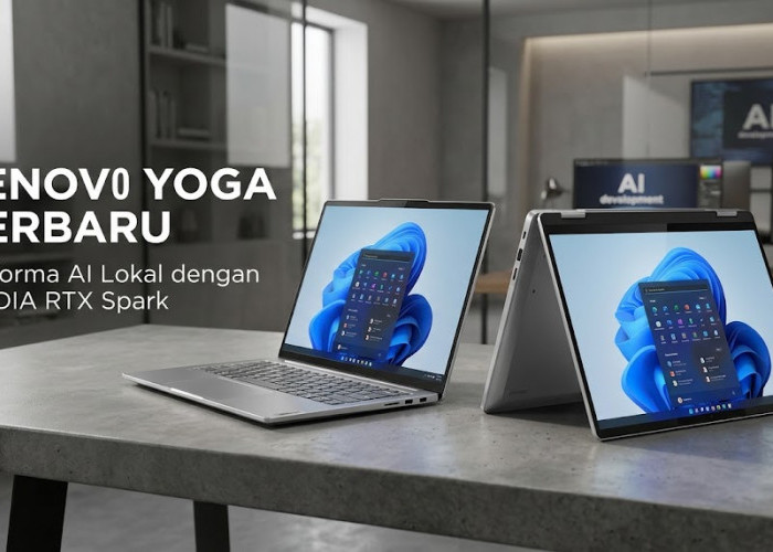 Lenovo Rilis Duo Laptop Monster! Bawa RAM Tembus 128GB dan Teknologi AI Lokal untuk Pekerja Kreatif