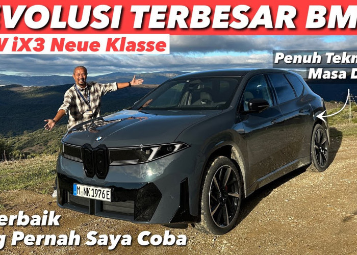 BMW iX3 2026: SUV Listrik Premium Impian, Cek Spesifikasi dan Harganya!