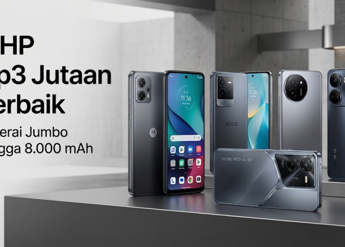Nggak Takut Kehabisan Daya, Intip Deretan Smartphone Baterai Jumbo dan Layar Mulus Harga 3 Jutaan