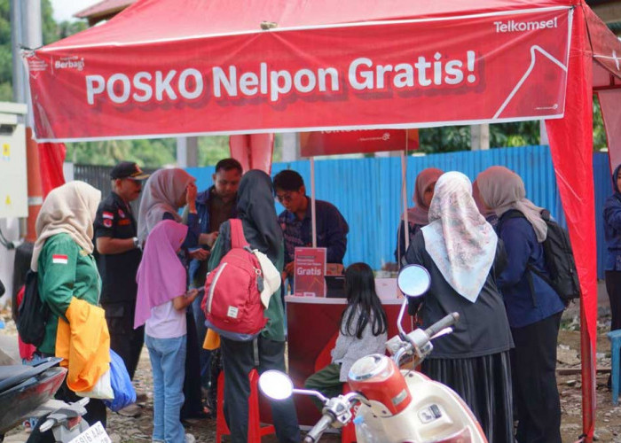 Bukti Nyata Kepedulian: Telkomsel Hadirkan Posko Siaga untuk Kebangkitan Warga Padang