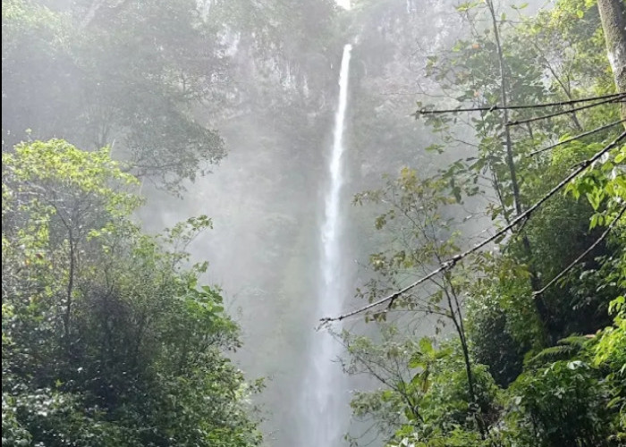 Tertinggi di Sumatera, Air Terjun Pancoran Rayo Ini Konon Tempat Pemandian 7 Bidadari