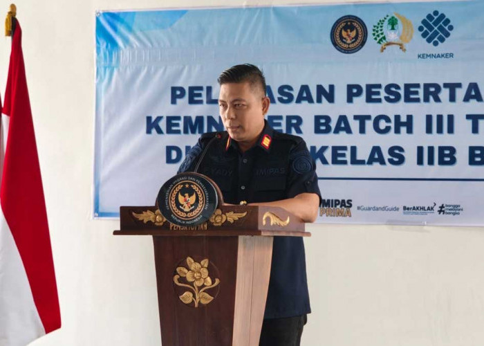Resmi Lepas Peserta Magang Kemnaker Batch III, Karutan Baturaja Fitri Yady Bocorkan Kontribusi Nyata Ini