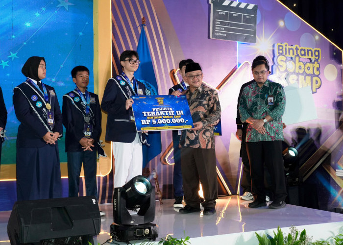 Dari Palembang ke Panggung Nasional, Haikal Achmad Yandra Raih Juara 3 Bintang Sobat SMP 2026