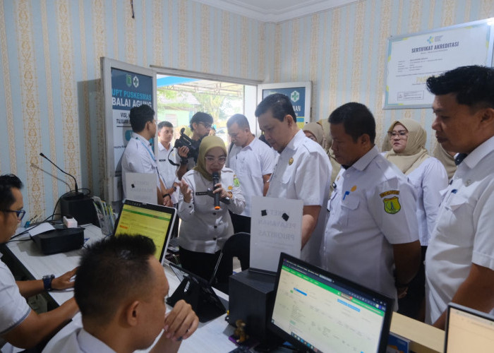 E-Pus Padek Aplikasi Pemangkas Waktu Tunggu Pasien Diloket Pelayanan Puskesmas di Muba