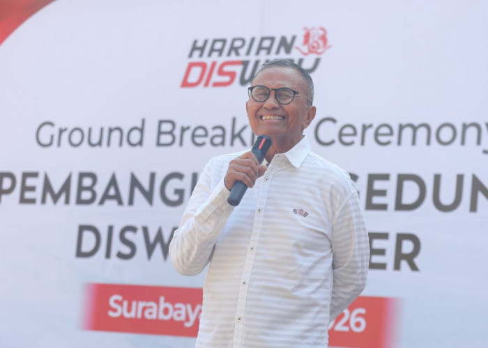 Groundbreaking, Harian Disway Siapkan Gedung Kantor Baru