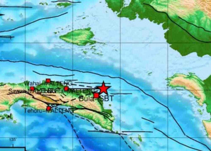 Gempa 4.3 Magnitudo Siang Ini Guncang Seram Bagian Timur Maluku, Cek Update Pusat Gempa Regional IX Ambon