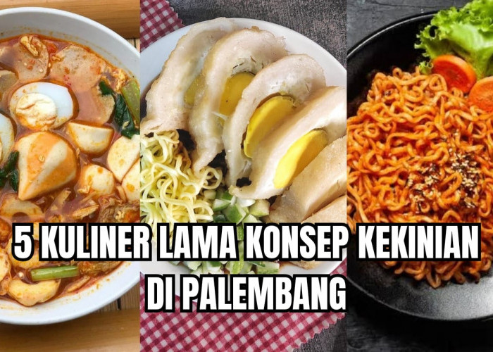 5 Tempat Kuliner Legendaris Konsep Kekinian di Palembang, Cocok untuk Tempat Nongkrong!