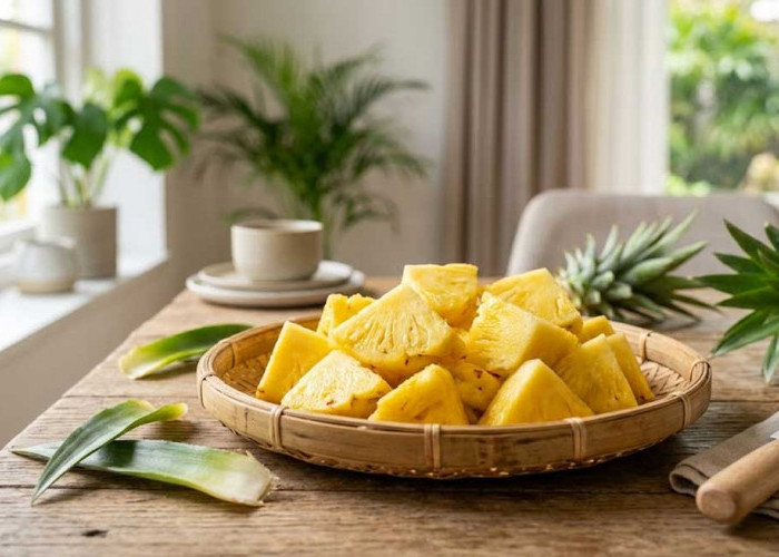 Jangan Cuma Dibuat Rujak! Ini 7 Manfaat Luar Biasa Nanas yang Sering Diabaikan