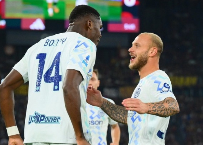 Inter Naik ke Puncak Klasemen Serie A Setelah Kemenangan Tipis atas Roma