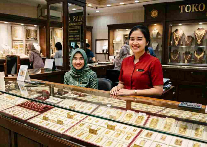 Harga Emas Pegadaian Hari Ini Stagnan, Antam 1 Gram Rp2,631 Juta dan UBS Rp2,556 Juta