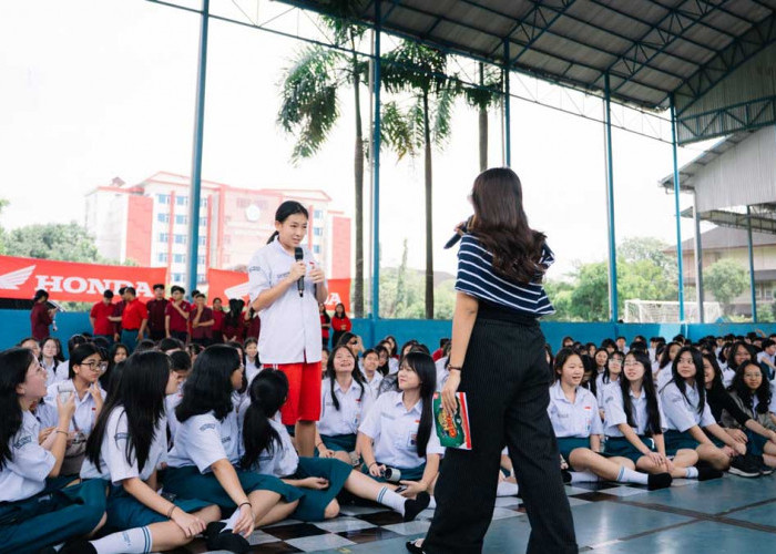 Astra Motor Sumsel Ubah Wajah Honda Genergy Jadi Lebih Fresh, Siswa SMA Palembang Antusias!