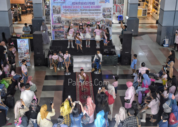 Pentas Teater 'Gang Kelinci' Buat Pengunjung PS Mall Palembang Heboh, Begini Keseruannya!