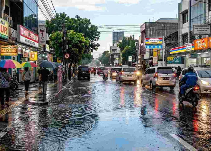 Prakiraan Cuaca Sumsel 30 Juli 2026: Palembang Diguyur Hujan Ringan, Muratara Cerah Berawan