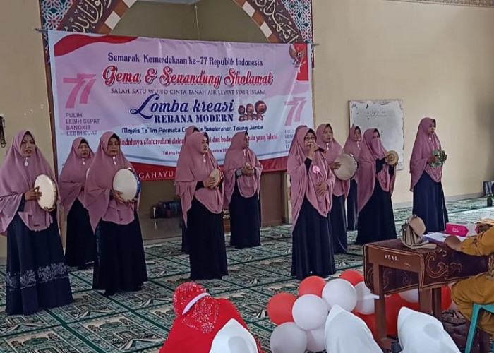 14 Majelis Taklim Lomba Rebana, Indahnya Silaturahim