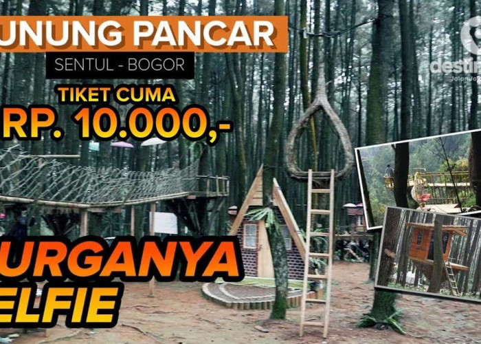 Ajak Doi Liburan Akhir Tahun ke Gunung Pancar Bogor, Pemandangannya Ajib, Banyak Spot Foto Keren Loh!