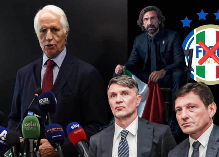 PSSI Italia Terancam Krisis, Presiden FIGC Malago Hentikan Prosedur, Pengangkatan Pirlo Sebagai Pelatih Gagal