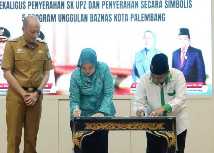 TP PKK dan Baznas Palembang Bersinergi Salurkan Zakat Lewat 5 Program Unggulan