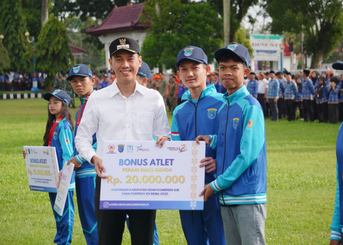 Bupati Muchendi Guyur Bonus Rp1,1 Miliar Atlet Berprestasi Porprov 2025