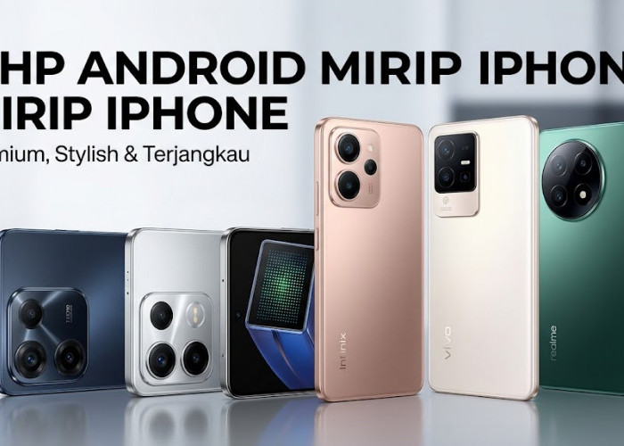 Tampilan Mewah Ala HP Flagship: Deretan Smartphone Android Berdesain Premium dengan Harga Jauh Lebih Murah