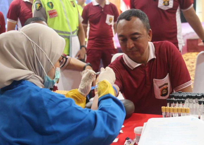 Kapolda Sumsel Irjen Pol Sandi Nugroho Pimpin Langsung Rikkes Berkala PJU 2026