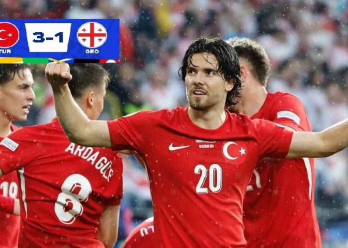 Hasil Pertandingan Grup F Euro 2024: Turki vs Georgia, Berhasil Menang 3-1, Arda Guler Jadi Pahlawan