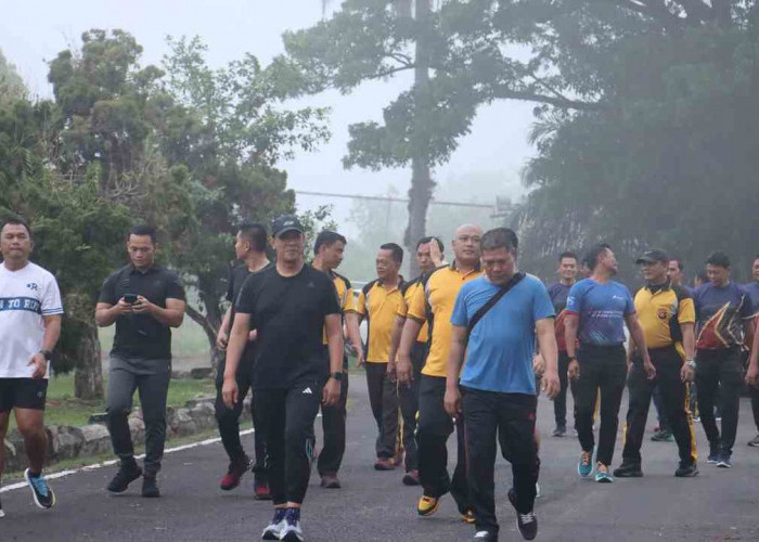 Tingkatkan Sinergitas, Ini yang Dilakukan Polri-TNI di Lapangan Wisma Duta Prabumulih