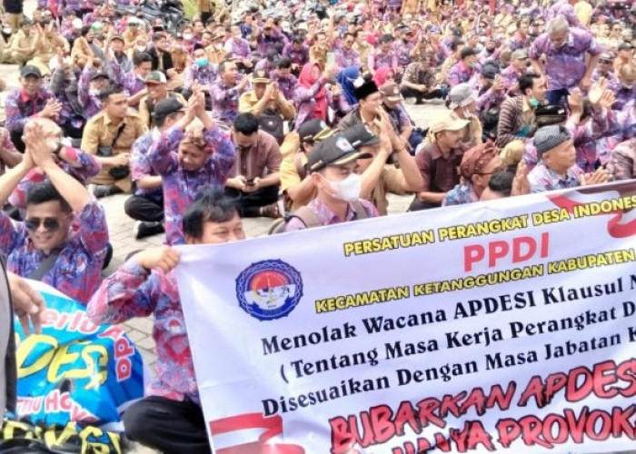 Ribuan Kepala Desa Tuntut Perpanjang Masa Jabatan Kades 9 Tahun, UU Kades Diminta Masuk Proglenas 2023