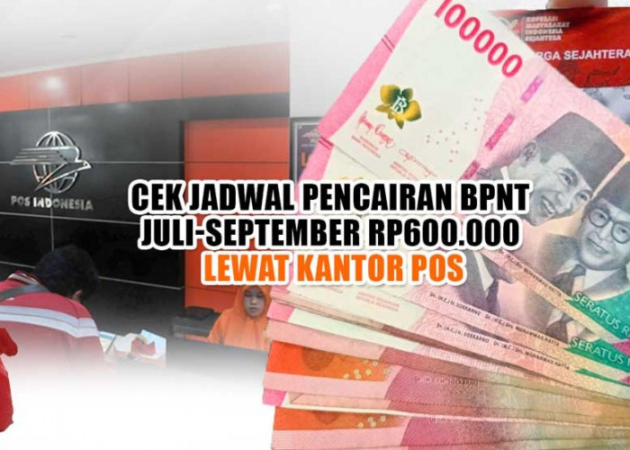 Cek Jadwal Pencairan Bansos BPNT Juli-September Rp600.000 Lewat Kantor Pos