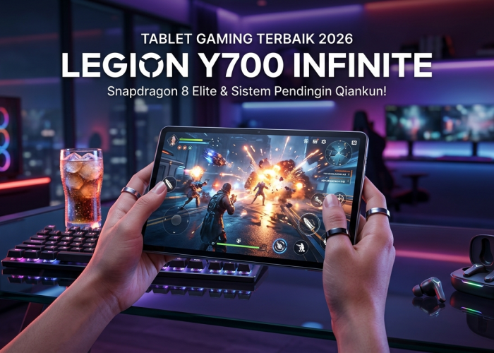 Tetap Dingin Walau Main Game Berat, Lenovo Benamkan Arsitektur Pendingin Qiankun di Tablet Terbaru Ini