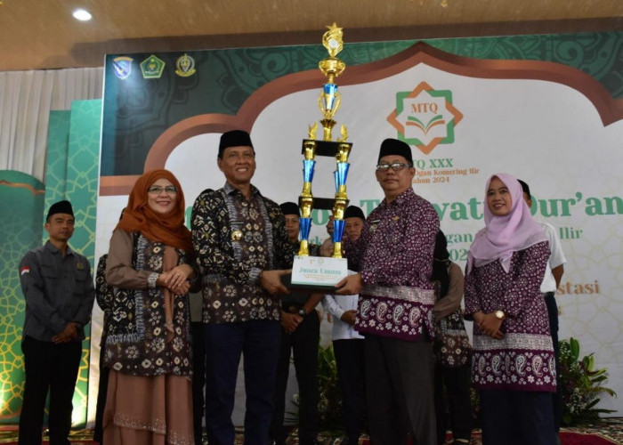 Lempuing Jaya Juara Umum MTQ XXX Kabupaten OKI, Segini Hadiah Pemenangnya