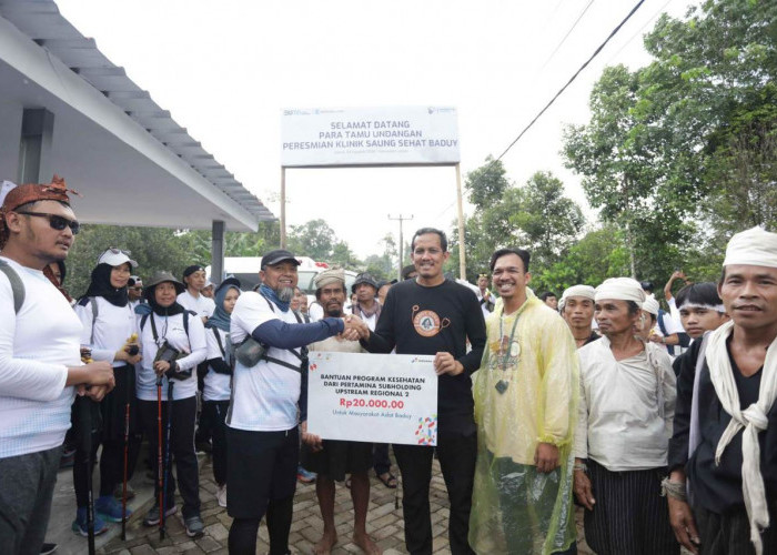 Dukung Kesehatan Warga Adat Baduy, Pertamina Regional Jawa Berikan Donasi Lewat SRI