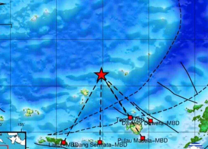 Gempa 4.5 Magnitudo Guncang Maluku, Update Pusat Gempa Regional IX Ambon Pagi Ini