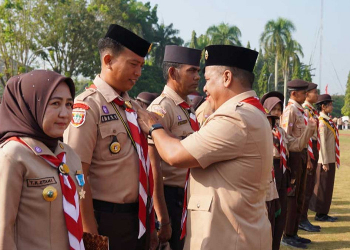 Wabup Supriyanto Dorong Pramuka OKI Jadi Kader Pemimpin Masa Depan dan Pelopor Cegah Karhutla