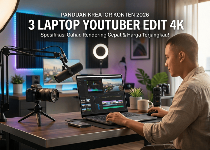 Modal Pas-Pasan? Ini Pilihan Laptop Terbaik Harga Bersahabat yang Ngebut untuk Render Video