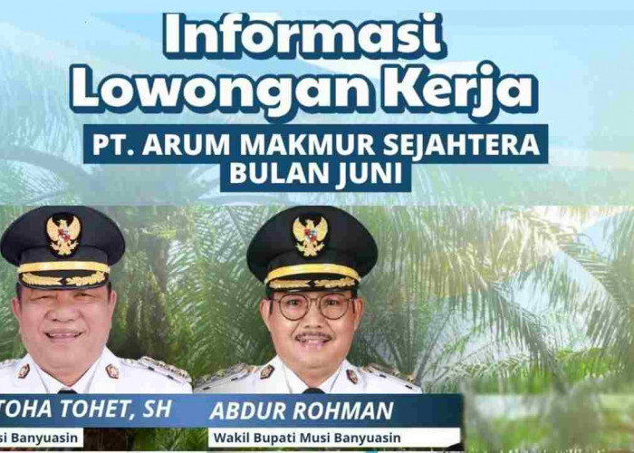 22 Lowongan Kerja Resmi Dibuka di Muba, Simak Syarat dan Cara Daftarnya