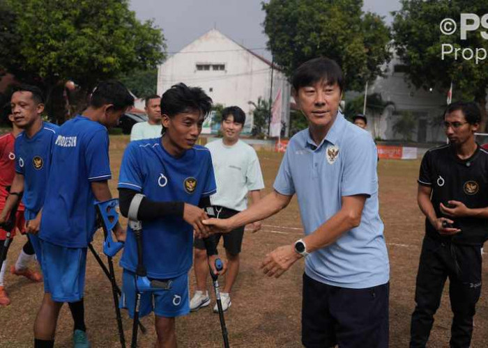 PSSI Lewat Shin Tae-yong Undang Timnas Indonesia Amputasi Nonton Langsung Skuad Garuda vs Australia di SUGBK