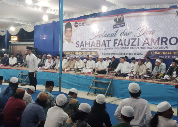 Anggota DPR RI Fraksi Nasdem H Fauzi Amro Ajak Masyarakat Bershalawat di Malam Pergantian Tahun