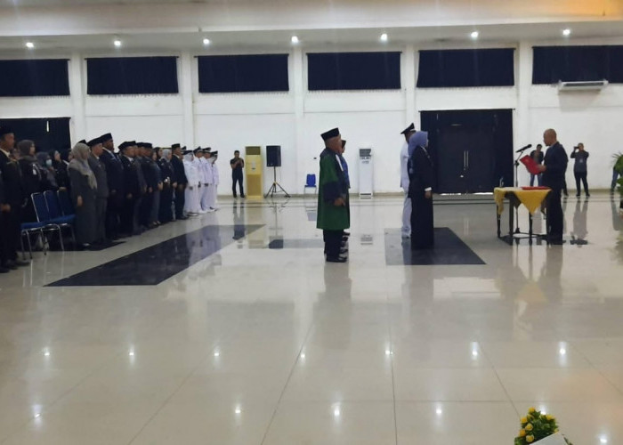 Wali Kota Lubuk Linggau Lantik 143 ASN, Tekankan Jabatan adalah Amanah