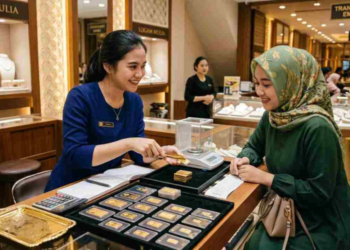 Cek Harga Emas di Pegadaian Hari Ini, 1 Gram Antam Rp2,6 Juta, Galeri24 Rp2,5 Juta