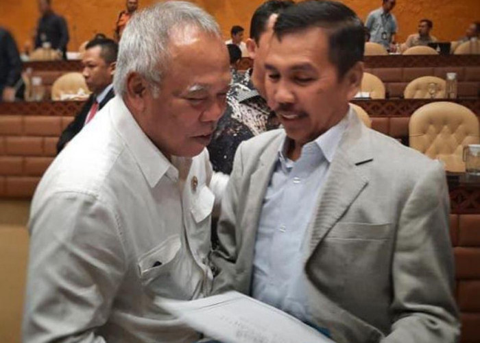 Bapak Pembangunan! H Ishak Mekki Serahkan Usulan Untuk OKI kepada Menteri PUPR