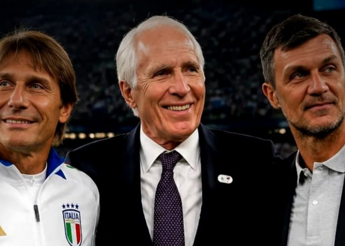 Paolo Maldini dan Antonio Conte Favorit Giovanni Malago, Presiden FIGC Baru