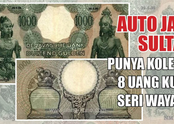 Kenali Ciri 8 Uang Kuno Seri Wayang Harga Selangit, Punya Koleksi Lengkapnya Auto Jadi Sultan