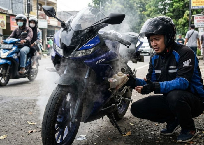 Motor Sering Dipakai Harian? Cek Air Radiator Sekarang Kelalaian Kecil Bisa Bikin Mesin Overheat