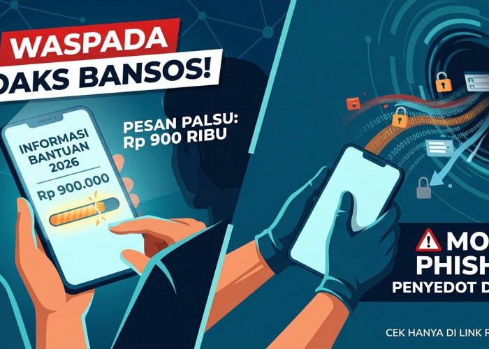 MASIH BEREDAR! Pesan Bansos Rp900 Ribu Cair 2026 Ternyata Hoaks Phishing Penguras Data, Jangan Klik Link Ini!