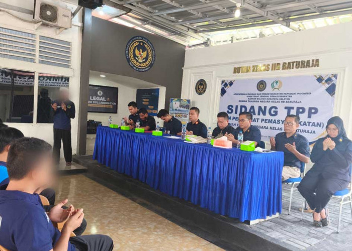 Kabar Bahagia di Balik Jeruji! 59 Warga Binaan Rutan Baturaja Diusulkan Dapat PB dan CB