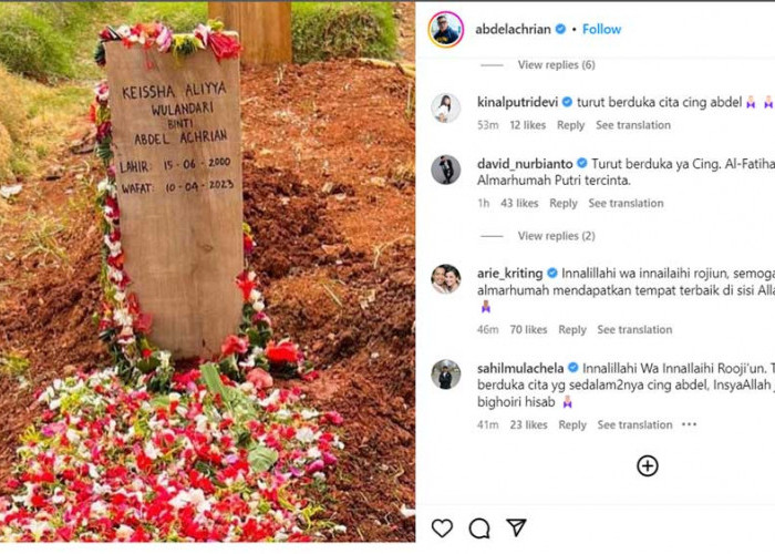 Kabar Duka, Putri Komedian Cing Abdel Meninggal Dunia di Usia 22 Tahun