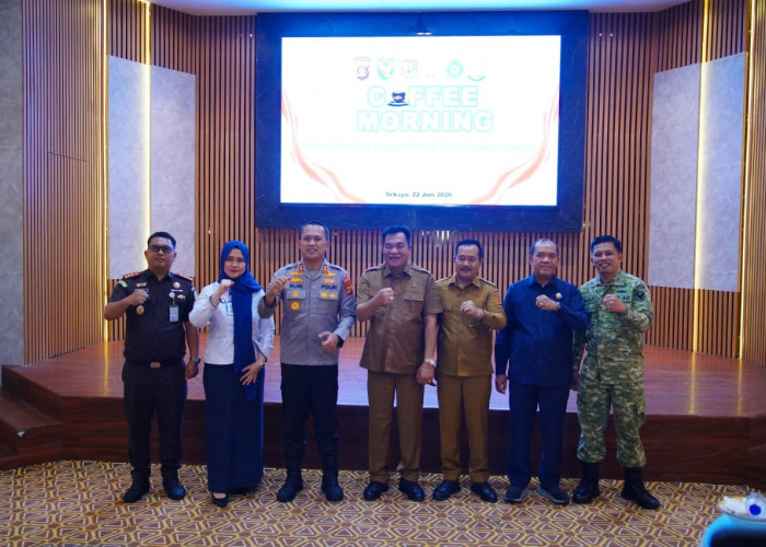 Kapolres Muba Ajak Bupati dan Forkopimda Musi Banyuasin Jaga Kekompakan