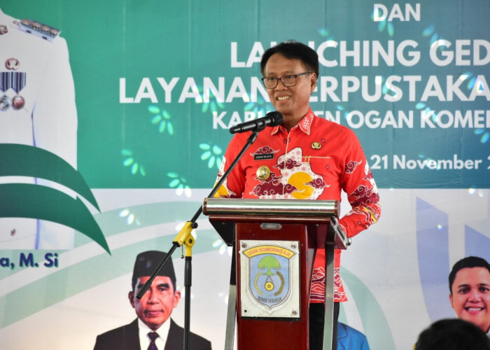 Pemkab OKI Launching Gedung Layanan Perpustakaan Daerah, Ini Harapannya