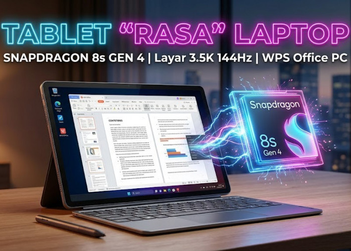 Kerja Lebih Satset, Tablet Layar Gede 3,5K Ini Siap Gantikan Laptop untuk Kelola Dokumen Kantoran